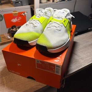 Nike metcon 10 White and Neon Green Sneakers